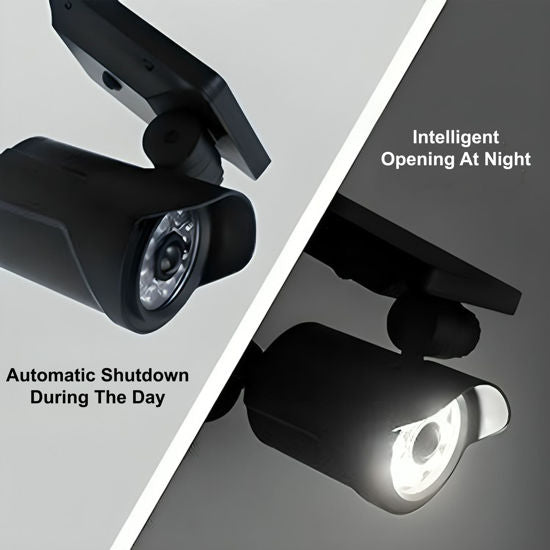 Buy Dummy CCTV Camera LED Solar Security Lights in UK - Shop Now