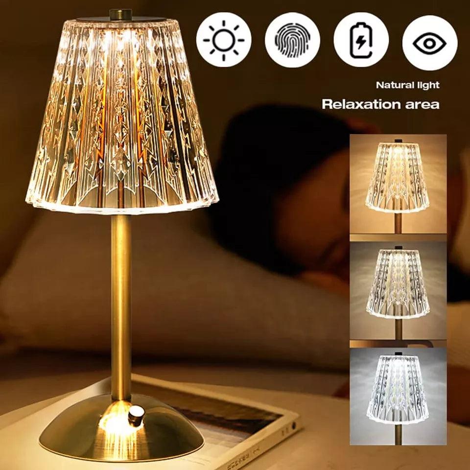 Buy LED Flower Touch Sensor Table Lamp In UK - Shop Now!