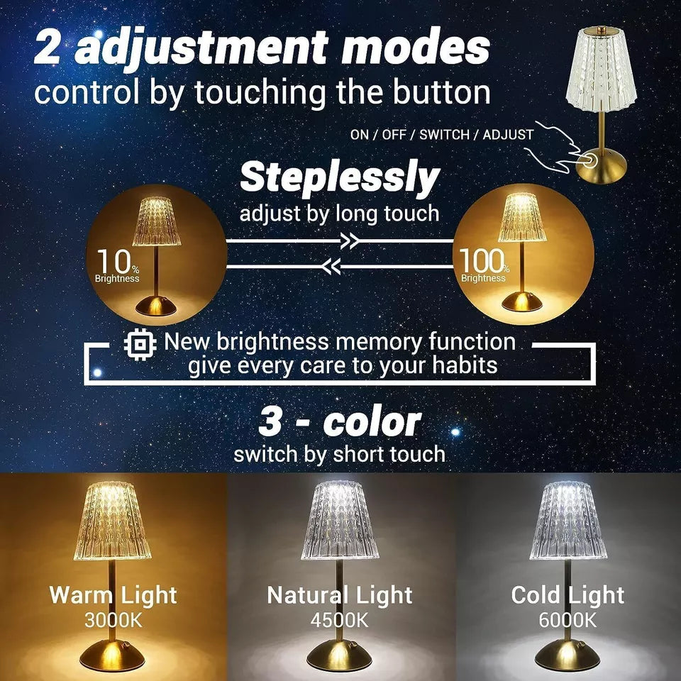 Buy LED Flower Touch Sensor Table Lamp In UK - Shop Now!
