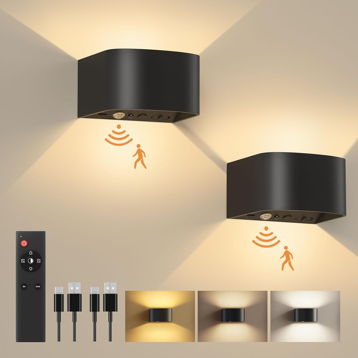 Buy Indoor LED Up and Down Motion Sensor Wall Light In UK - Shop Now