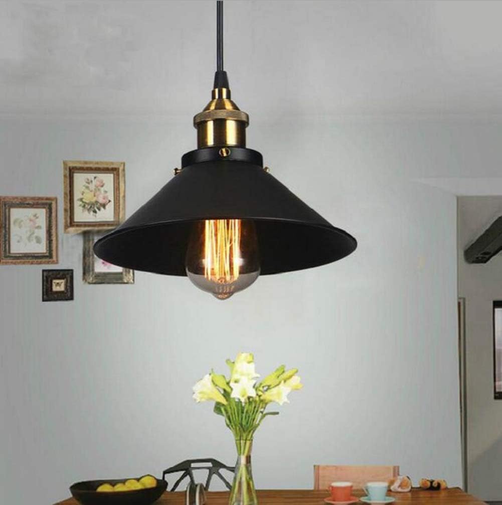 Close-up of industrial pendant shade with clean lines


