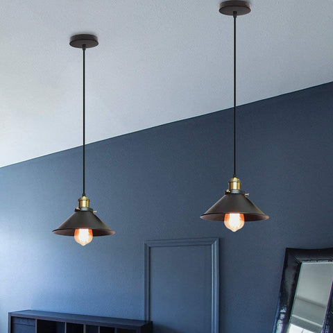 Vintage-style shade for cafes, lofts, and bars

