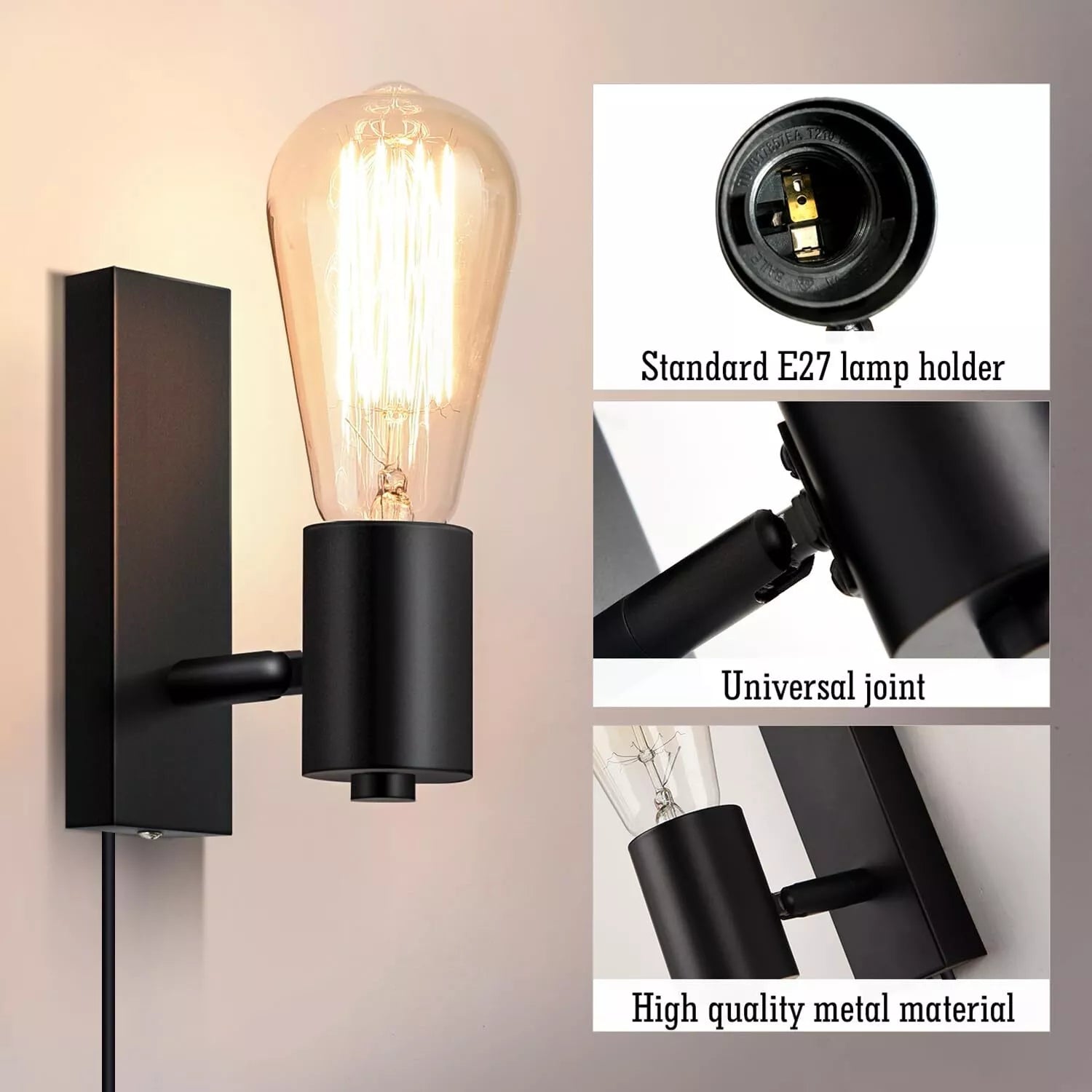 Buy Industrial Vintage Style Loft Wall Light In UK - Shop Now!
