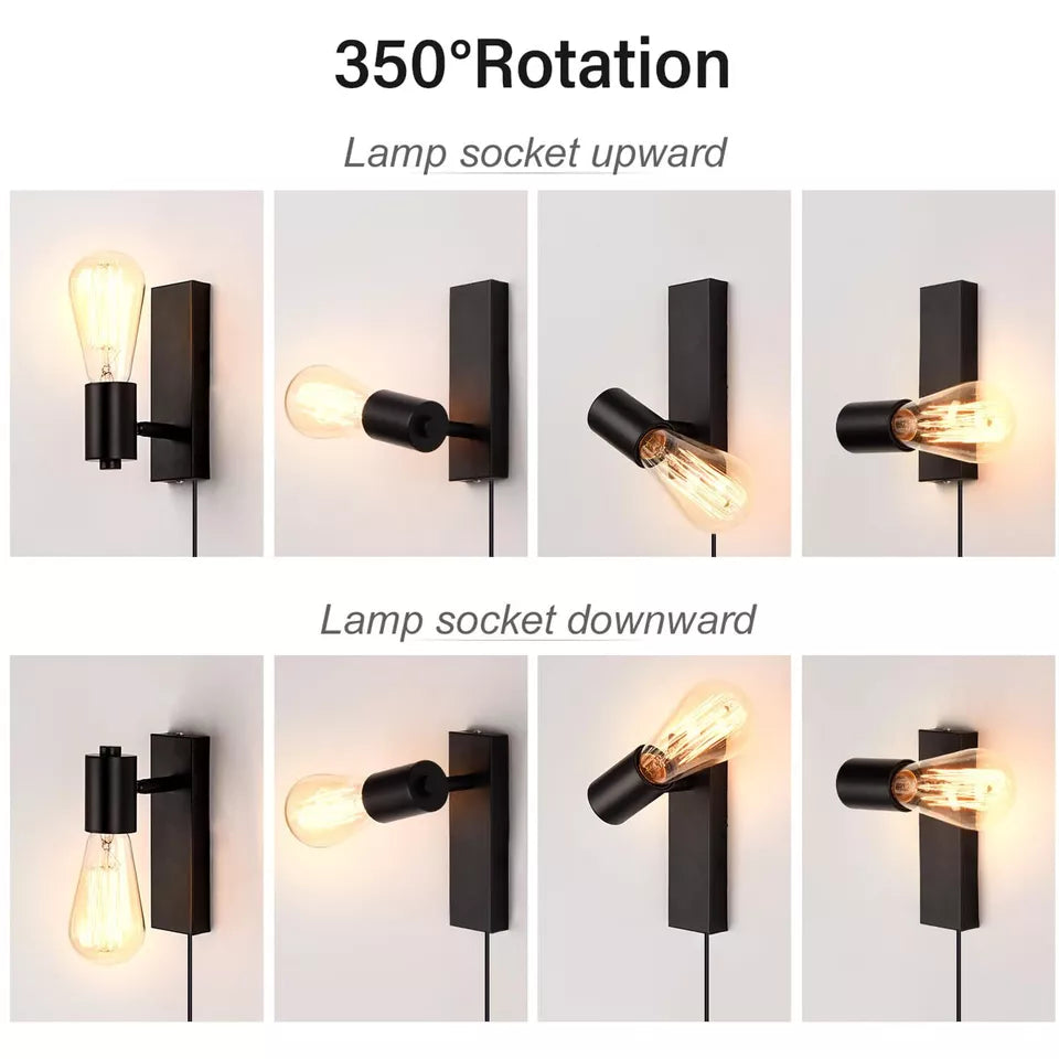 Buy Industrial Vintage Style Loft Wall Light In UK - Shop Now!