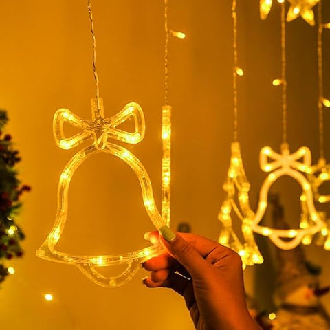 Warm fairy lights with hanging design


