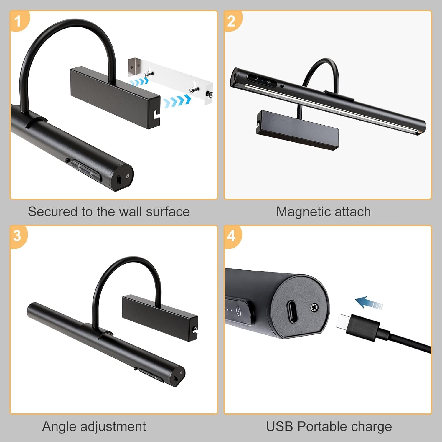 Buy LED Indoor Rechargeable Wall Lamp in UK - Shop Now!