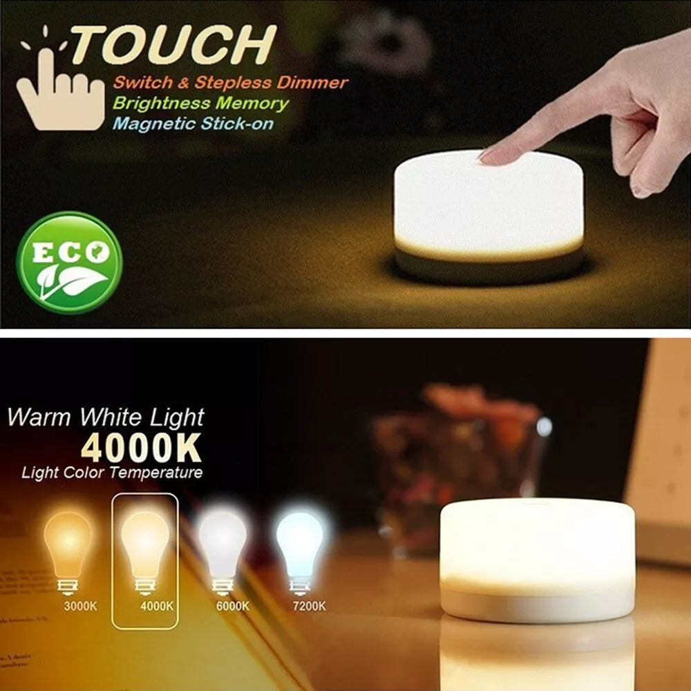 Buy LED Portable Bedside Night Lamp Wireless in UK - Upgrade Today!