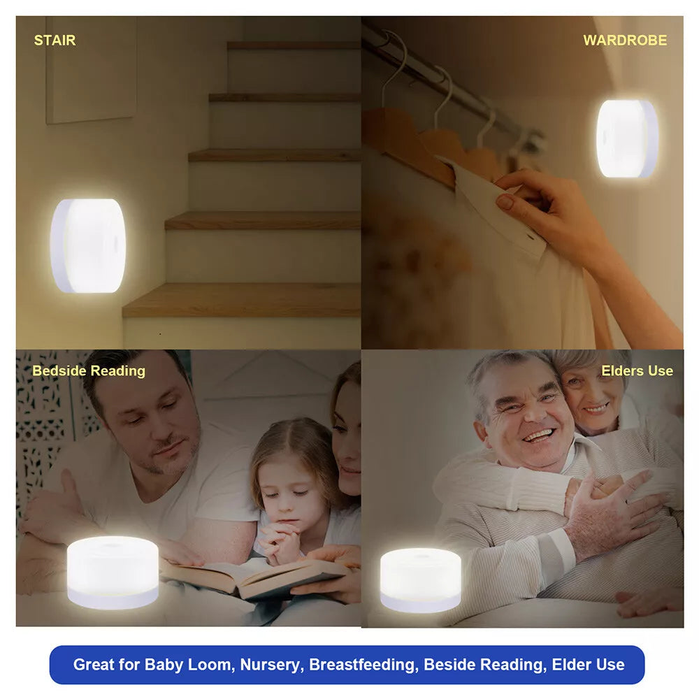 Buy LED Portable Bedside Night Lamp Wireless in UK - Upgrade Today!