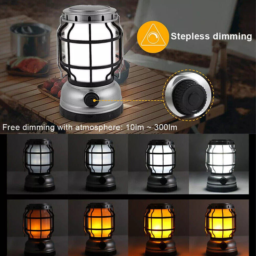 Buy LED Portable Solar Camping Lantern Light In UK - Shop Now!