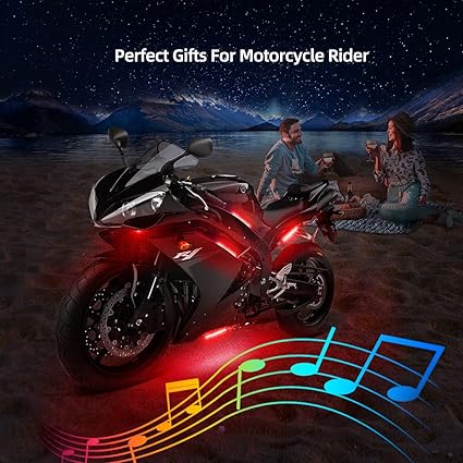 Buy LED RGB Motorcycle underglow Light Kit In UK - Shop Now!