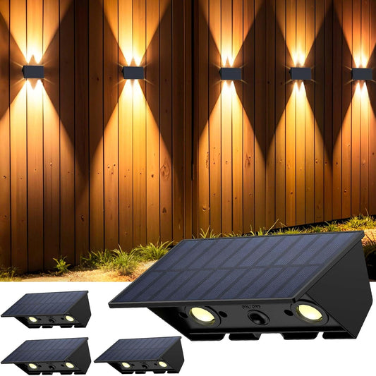 Buy LED Solar Powered Fence Lights In UK - Shop Now!