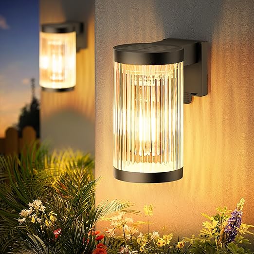 Buy LED Solar Powered Fence Wall Lights In UK - Shop Now!