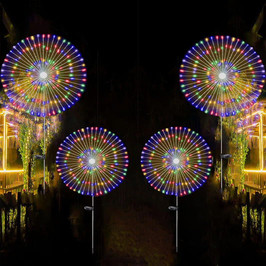 Buy LED Solar Powered Firework String Light In UK - Shop Now!