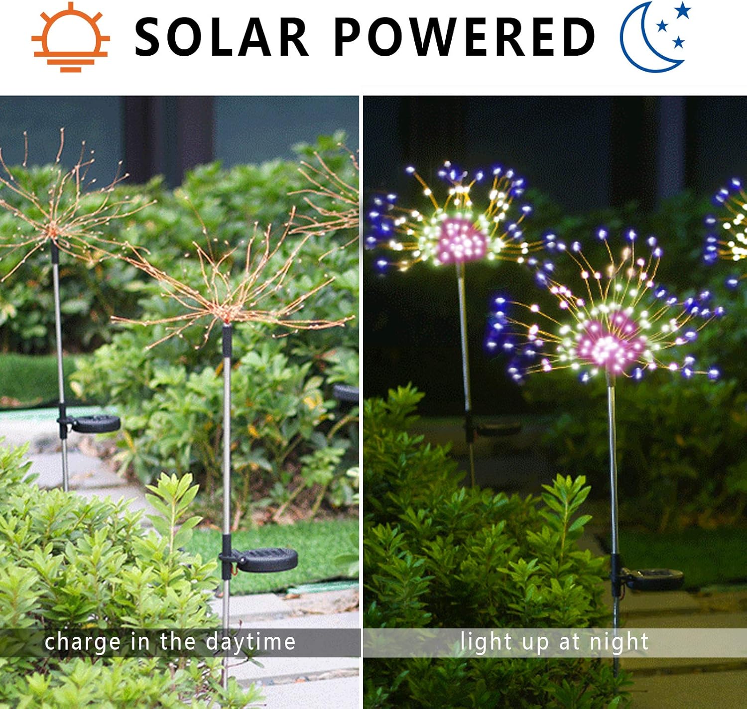 Buy LED Solar Powered Firework String Light In UK - Shop Now!