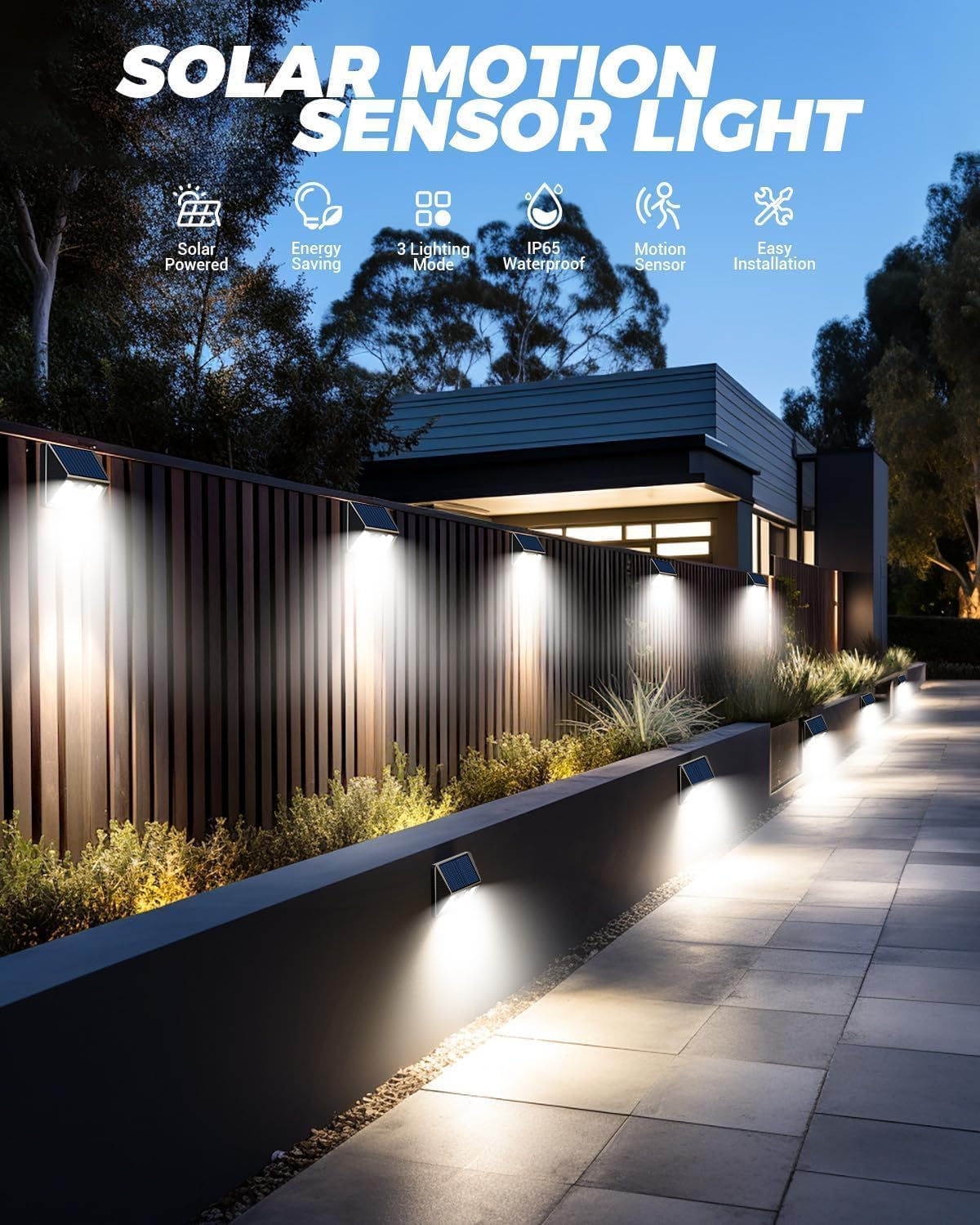 Buy LED Solar Powered Security Light In UK - Shop Now!