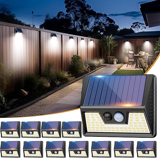 Buy LED Solar Powered Security Light In UK - Shop Now!