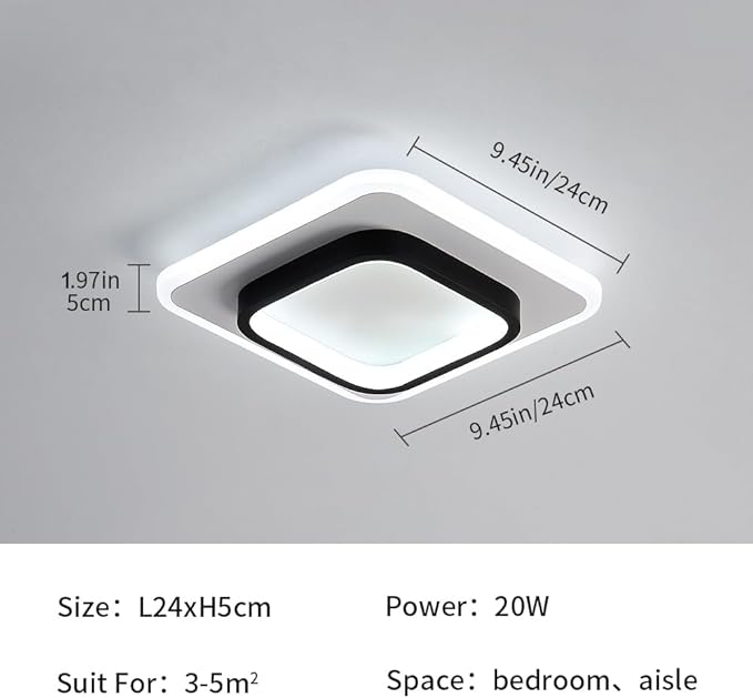 Buy Modern 22W LED Ceiling Light in UK - Shop Now!