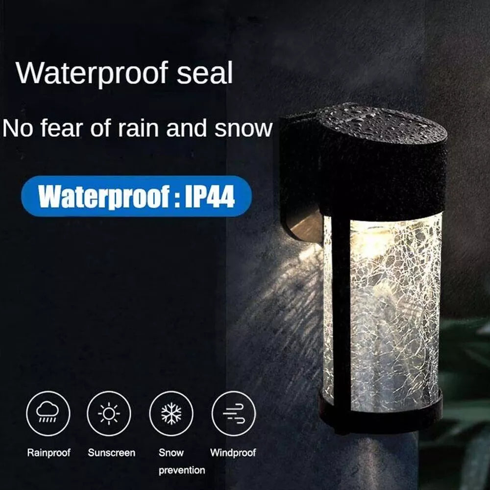 Buy Modern 2x Outdoor Solar Fence Lights in UK - Upgrade Today!