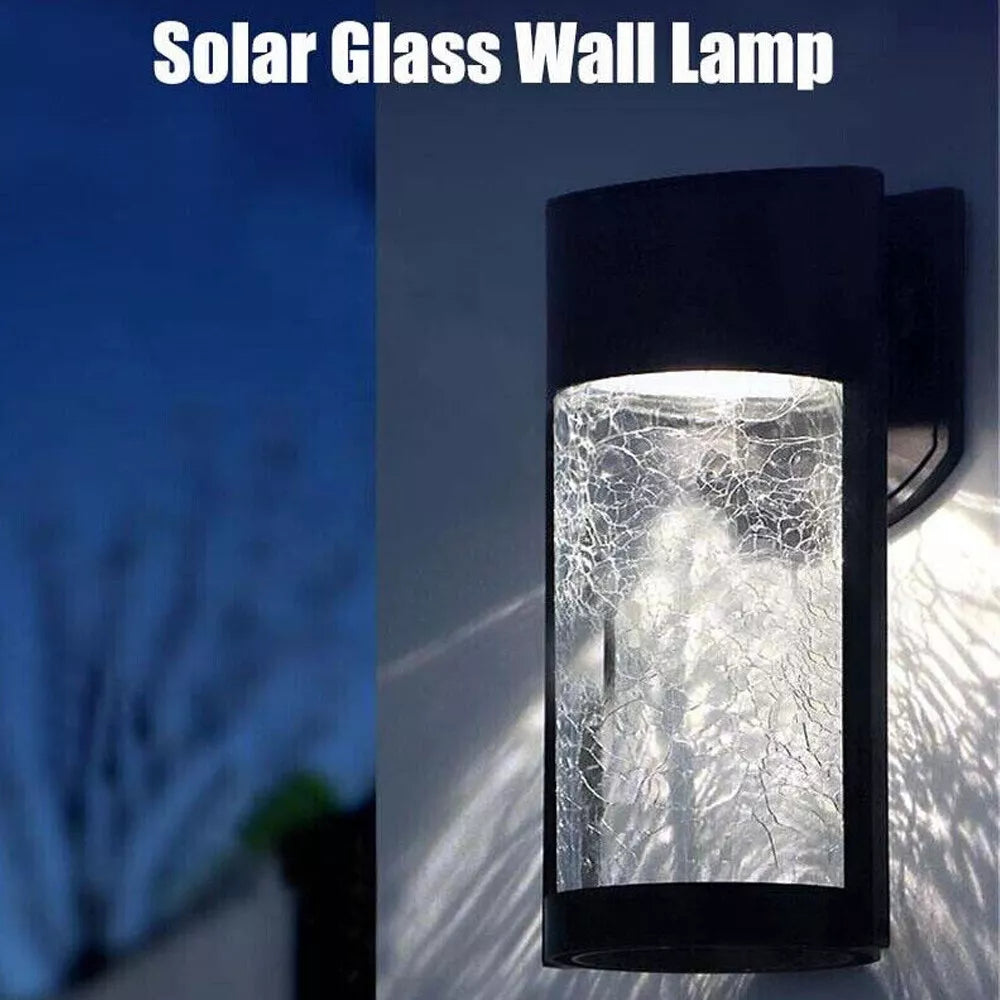 Buy Modern 2x Outdoor Solar Fence Lights in UK - Upgrade Today!