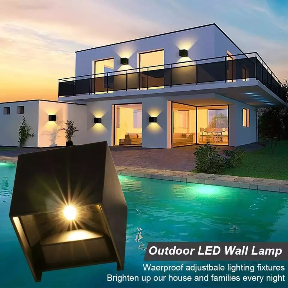 Buy Modern Adjustable Square Wall Light Fixture In UK - Shop Now