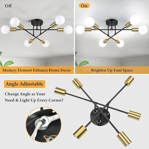 Chandelier Style Light Fixture for Bedroom UK

