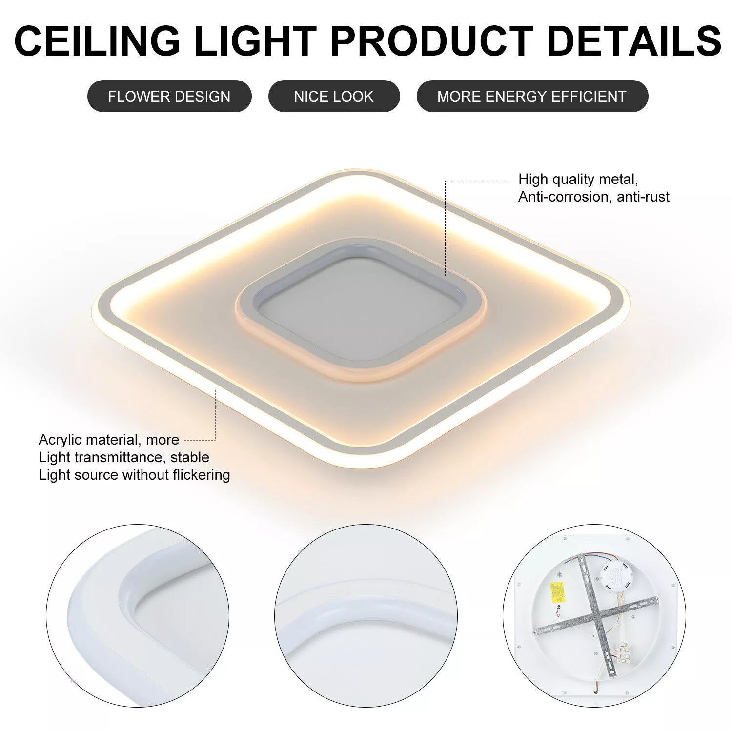 Buy Modern LED Ceiling Light in UK – Shop Now!