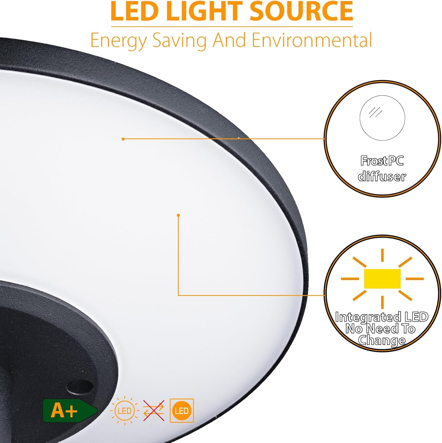Buy Modern LED PIR Motion Sensor Wall Light In UK - Shop Now