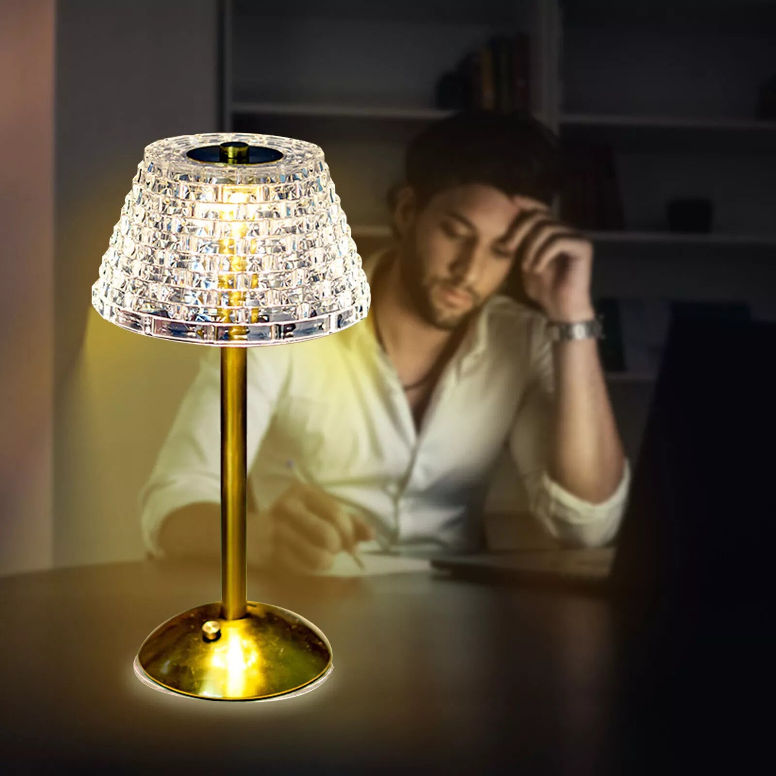 Buy Modern LED Table Lamp USB Rechargeable Lamp in UK - Shop now!