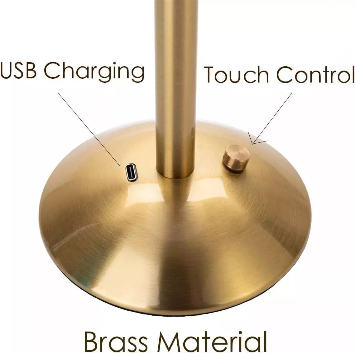 Buy Modern LED Table Lamp USB Rechargeable Lamp in UK - Shop now!