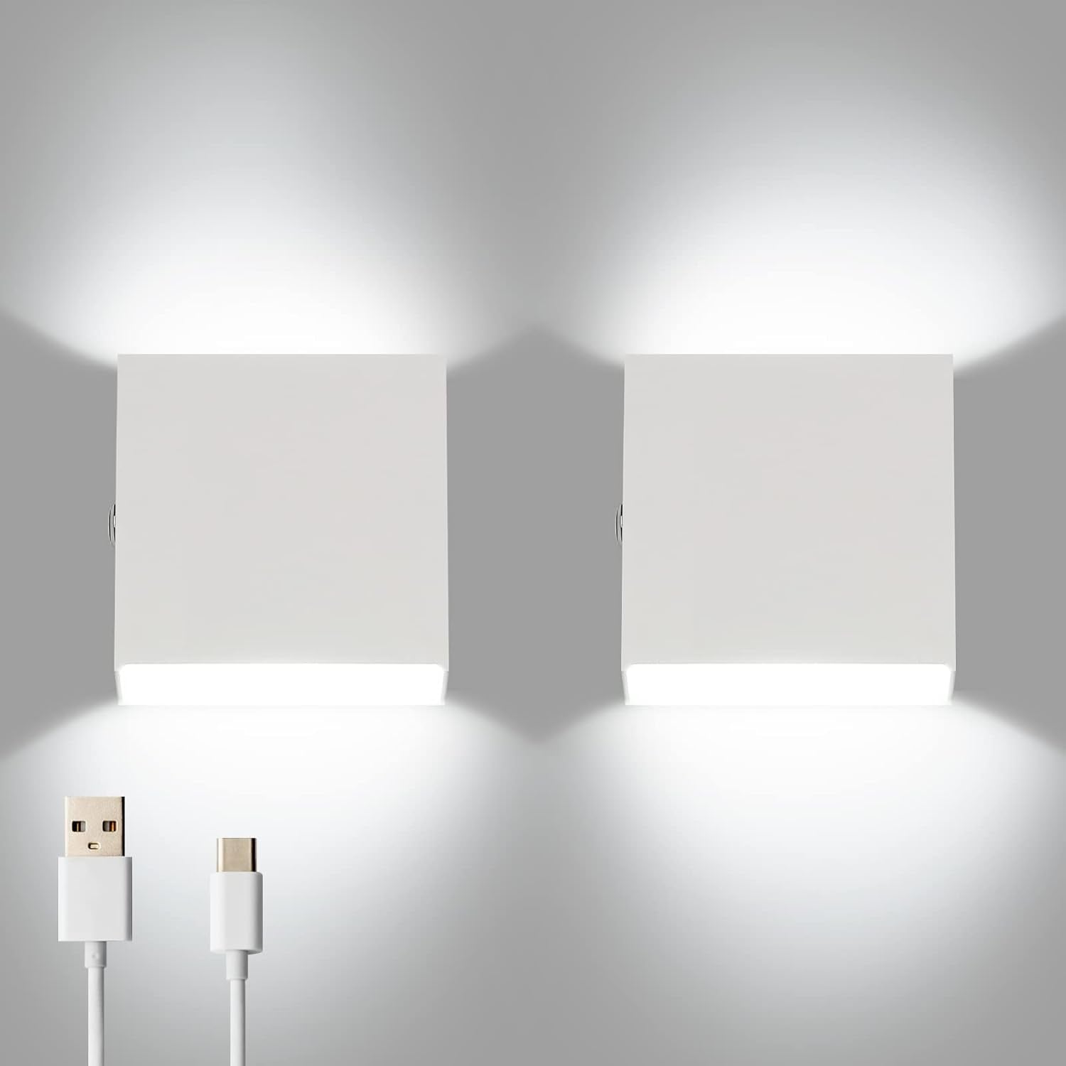 12W LED Up Down Indoor Square Wall Sconce in UK - Shop Now!