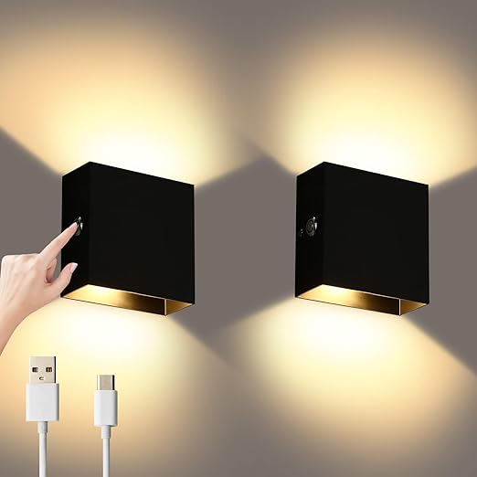 12W LED Up Down Indoor Square Wall Sconce in UK - Shop Now!