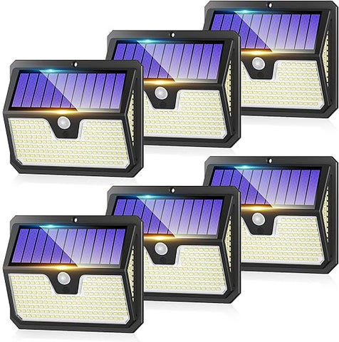 Eco-Friendly Solar Security Light for Garden Path

