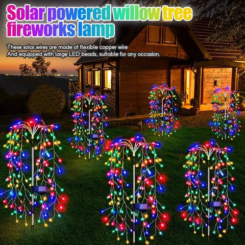 Modern solar light with stainless steel finish

