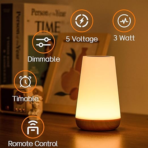 Buy Round LED RGB Touch Sensor Lamp In UK - Shop Now!