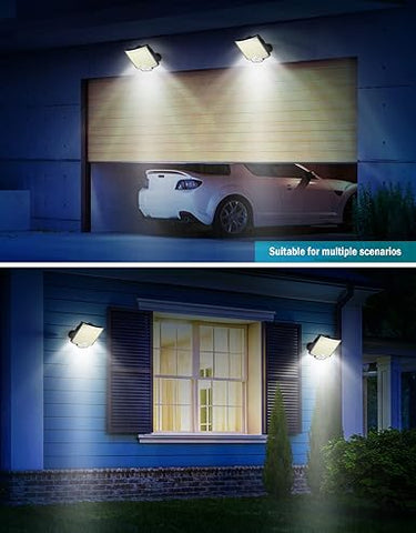 Motion sensor LED light for fences and walkways

