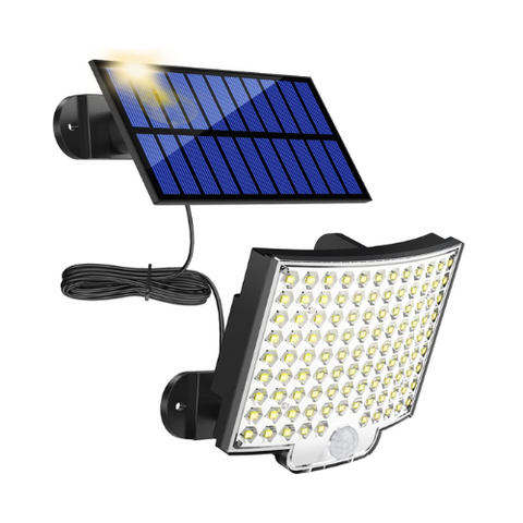 6W solar LED motion sensor wall light outdoor

