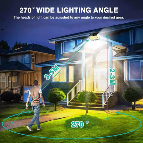 Energy-efficient solar security light for home entrances

