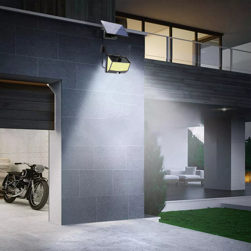 Solar Security PIR Motion Sensor LED Light in UK - Upgrade Today!
