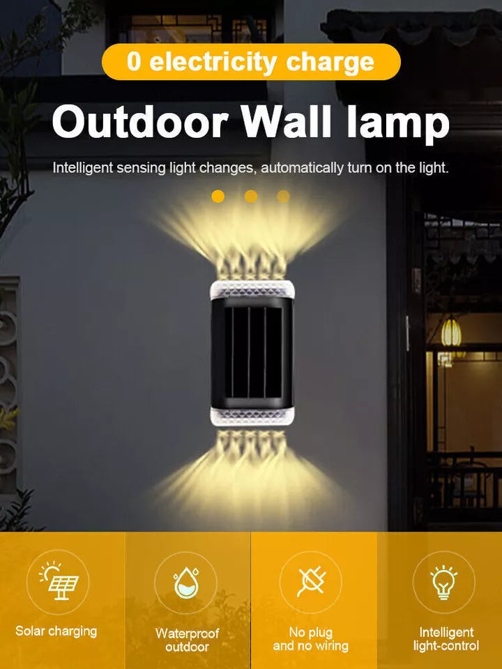 Buy Super Bright Solar Powered Door Fence Wall Light In UK - Shop Now!