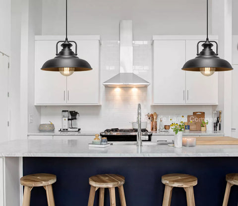 Alpha Lights industrial ceiling lampshade
