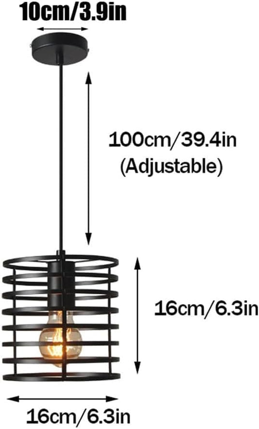 Buy Vintage Retro Iron Pendant Light in UK - Shop Now!