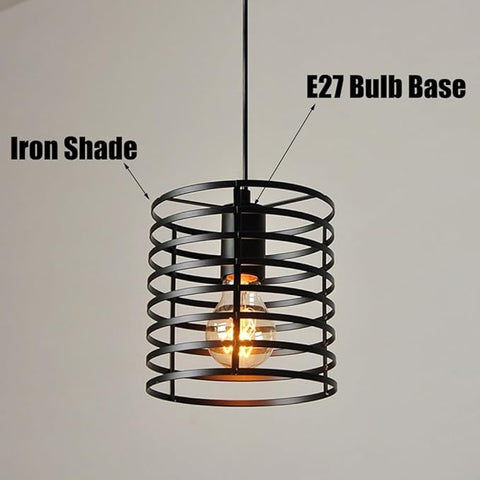 Iron pendant light ideal for kitchen and dining areas


