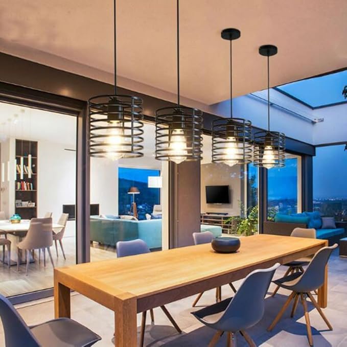 Hanging retro light for cafés, bars, and lofts


