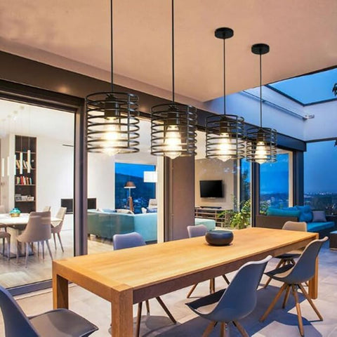 Hanging retro light for cafés, bars, and lofts


