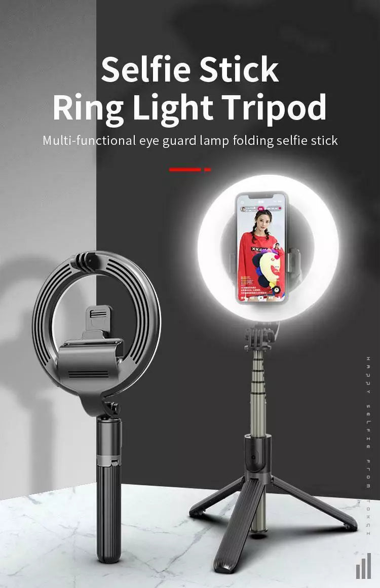 Buy Wireless Bluetooth LED Ring Light With Stand In UK - Shop Now