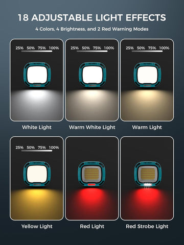 Camping LED work light rechargeable

