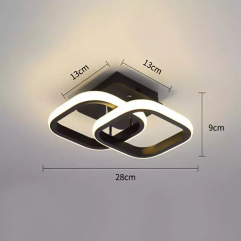 Decorative LED chandelier ceiling light UK


