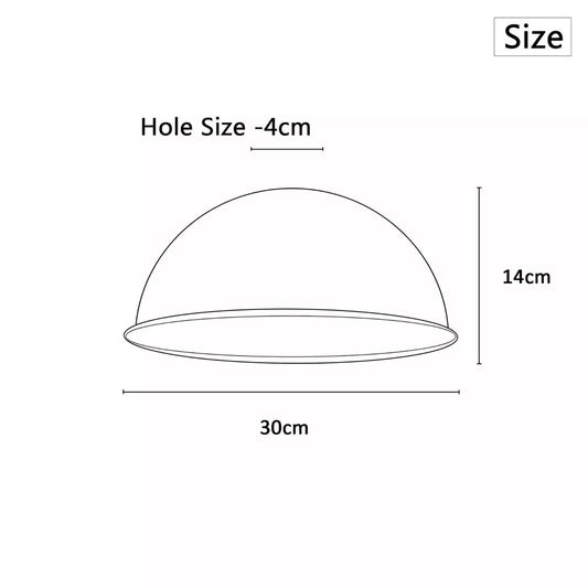 Ceiling Light Shade Lampshades Easy Fit Pendant Metal Domed Kitchen Living Room