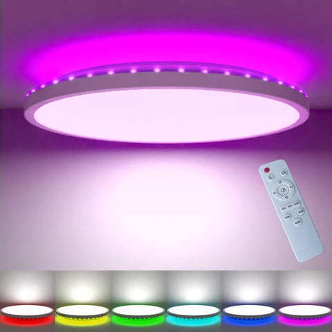 Dimmable RGB ceiling lamp for bedroom


