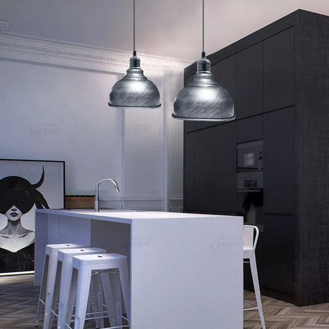 Adjustable hanging cord of the industrial pendant light

